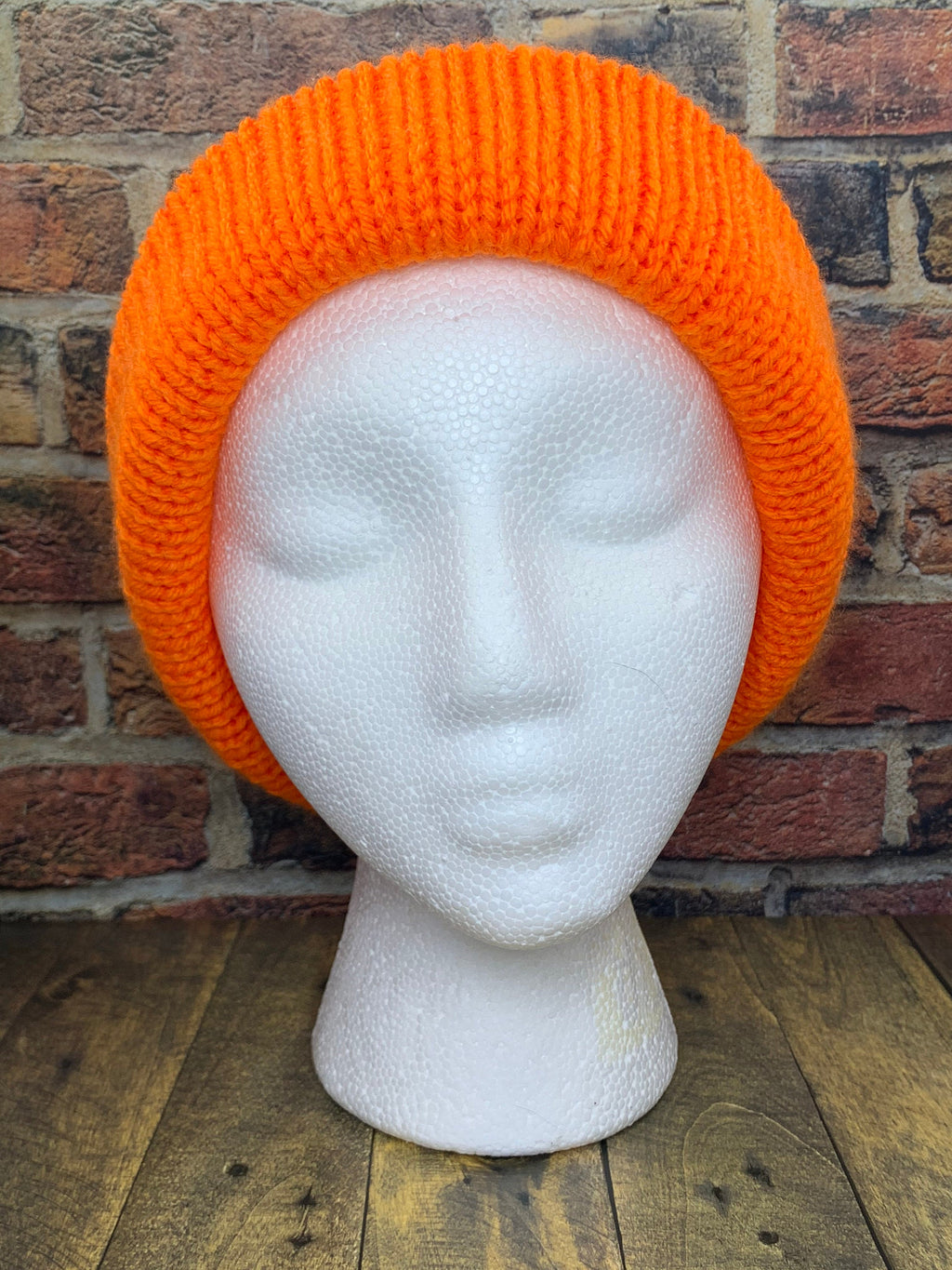 Hunter Orange Knit Hat