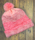 Pink Ombre Knit Hat