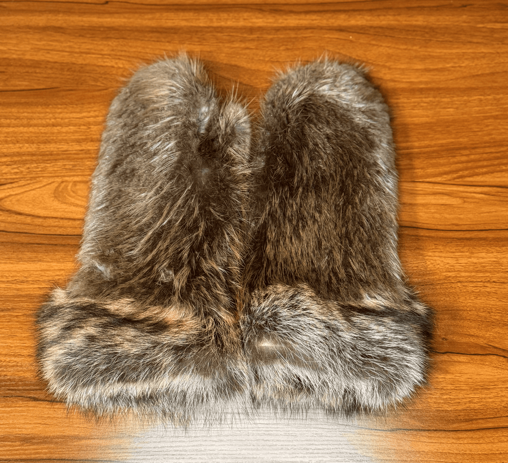 Beaver and Raccoon Mittens - M