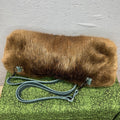 Beaver Hand Muff with Hardware - Large