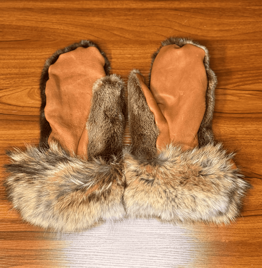 Otter and Coyote Mittens - M