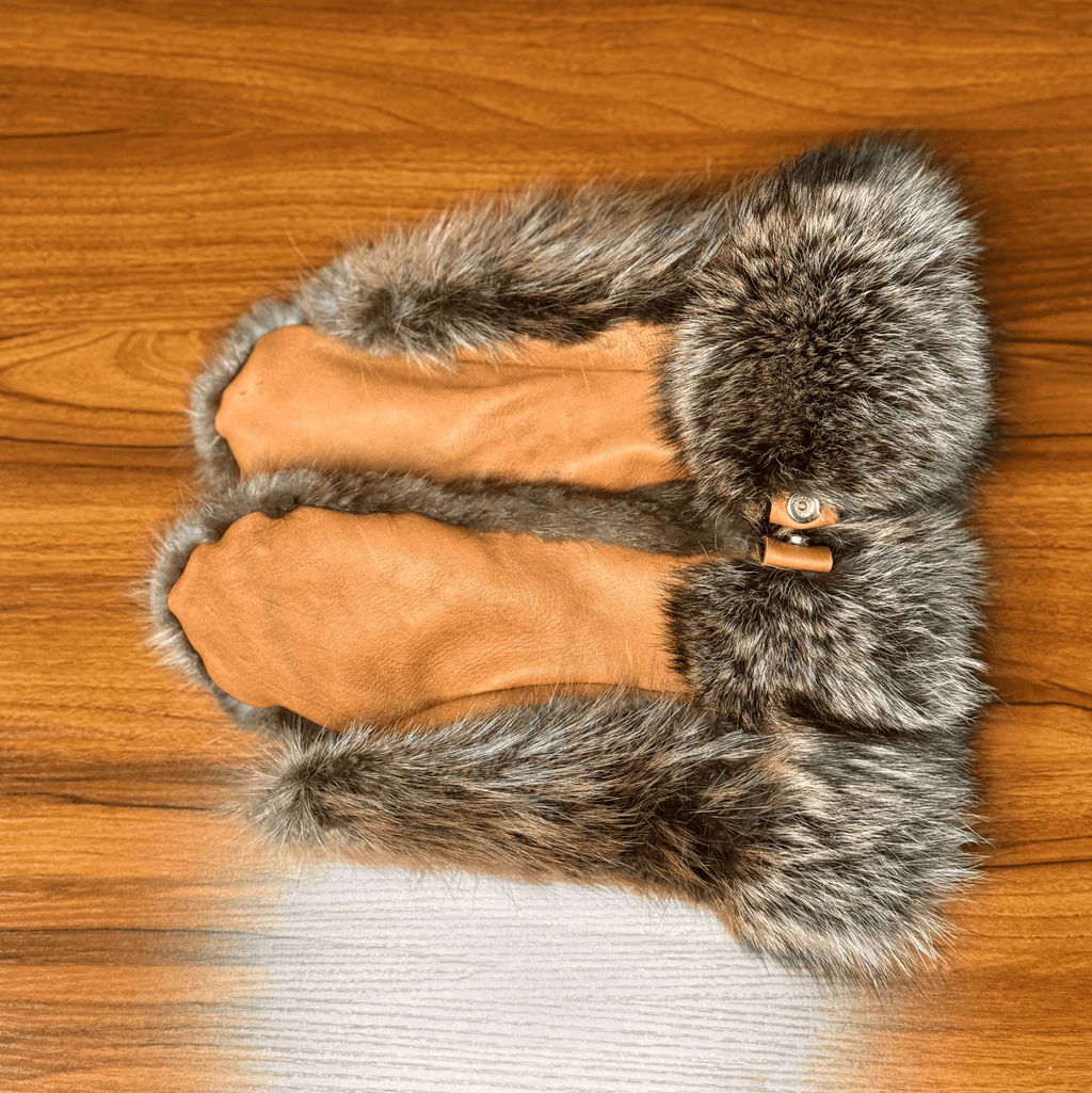 Beaver and Raccoon Mittens - M